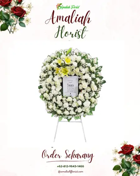Krans Bunga Duka Tegalkamulyan